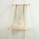 étagère macramé pour salon