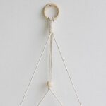 élément décoratif macramé nordique