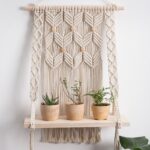 Étagère Macramé Perles