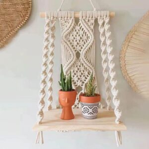 Étagère Murale Macramé