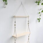 Étagère Suspendue Corde Macramé