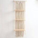 Étagère Triple Murale Macramé