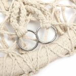 fauteuil macramé suspendu design