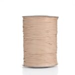 Fil Ciré Linhasita Beige 1mm Pour 20m104
