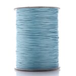 Fil Ciré Linhasita Bleu 2mm Pour 20m50