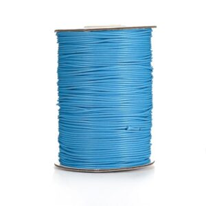 Fil Ciré Linhasita Bleu 2mm Pour 20m46