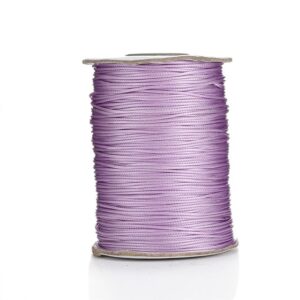 Fil Ciré Linhasita Violet 2mm Pour 20m76