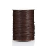 Fil Ciré Linhasita Marron 2mm Pour 20m82