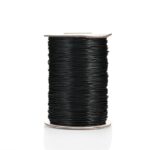 Fil Ciré Linhasita Noir 2mm Pour 20m