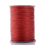 Fil Ciré Linhasita Rouge 2mm Pour 20m66
