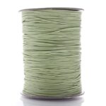 Fil Ciré Linhasita Vert 2mm Pour 20m54