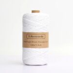 Fil Macramé 4 Mm Blanc 100m