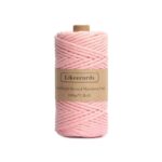Fil Macramé 4 Mm Rose 100m18