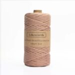 Fil Macramé 4 Mm Rose 100m19