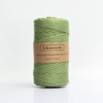 Fil Macramé 4 Mm Vert 100m