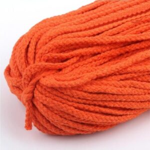 Fil Macramé Orange 5mm 30m