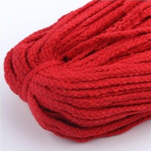 Fil Macramé Rouge 5mm 30m90