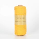 Fil Macramé 2 Mm Jaune 150m