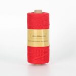 Fil Macramé 2 Mm Rouge 150m