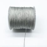 Fil En Nylon Tressé Gris 08 Mm Pour 100m203