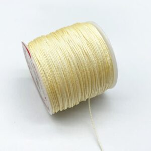 Fil En Nylon Tressé Jaune 08 Mm Pour 100m175