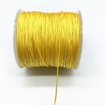 Fil En Nylon Tressé Jaune 08 Mm Pour 100m176