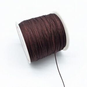Fil En Nylon Tressé Marron 08 Mm Pour 100m196