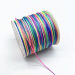 Fil En Nylon Tressé Multicolore 08 Mm Pour 100m