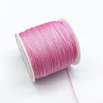 Fil En Nylon Tressé Rose 08 Mm Pour 100m186