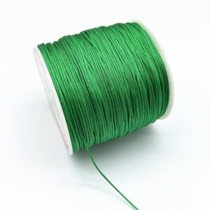 Fil En Nylon Tressé Vert 08 Mm Pour 100m169