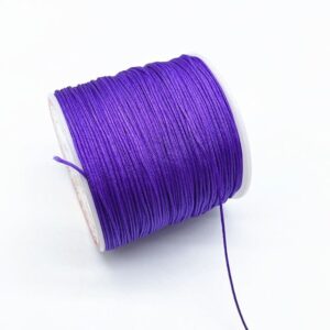 Fil En Nylon Tressé Violet 08 Mm Pour 100m191