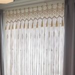 rideau macramé chic