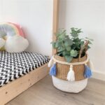 guirlande macramé pompon