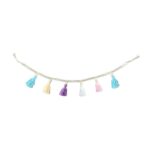 Guirlande Macramé Pompon317