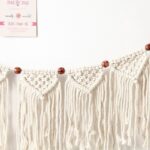 décoration murale en macramé