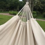 hamac double design macramé