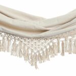 hamac blanc design macramé