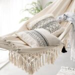 hamac macramé décoratif suspendu