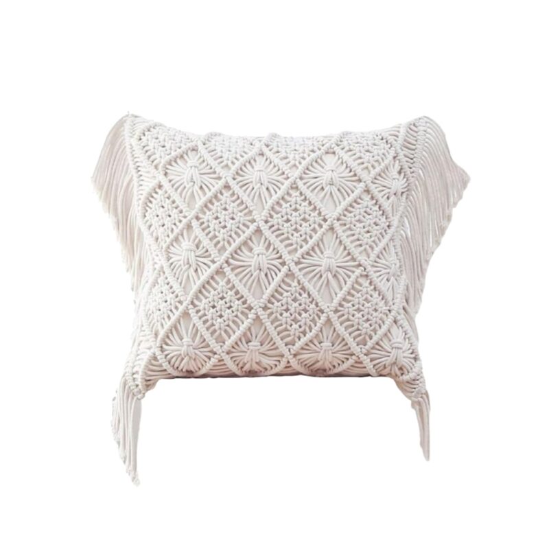 Housse De Coussin 40x40 Macramé