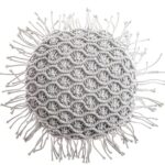 Coussin Macramé Rond22