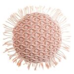 Coussin Macramé Rond19