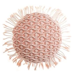 Coussin Macramé Rond19