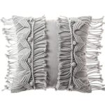 Coussin Bohème Chic En Macramé39