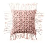 Coussin Macramé Vert10