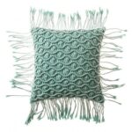Coussin Macramé Vert7