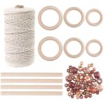 tissu macramé mural décoratif