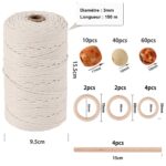 kit de macramé pour plantes d'intérieur