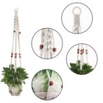 suspension plante en macramé