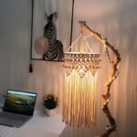 éclairage macramé design