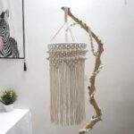 Lampe Suspendue Macramé